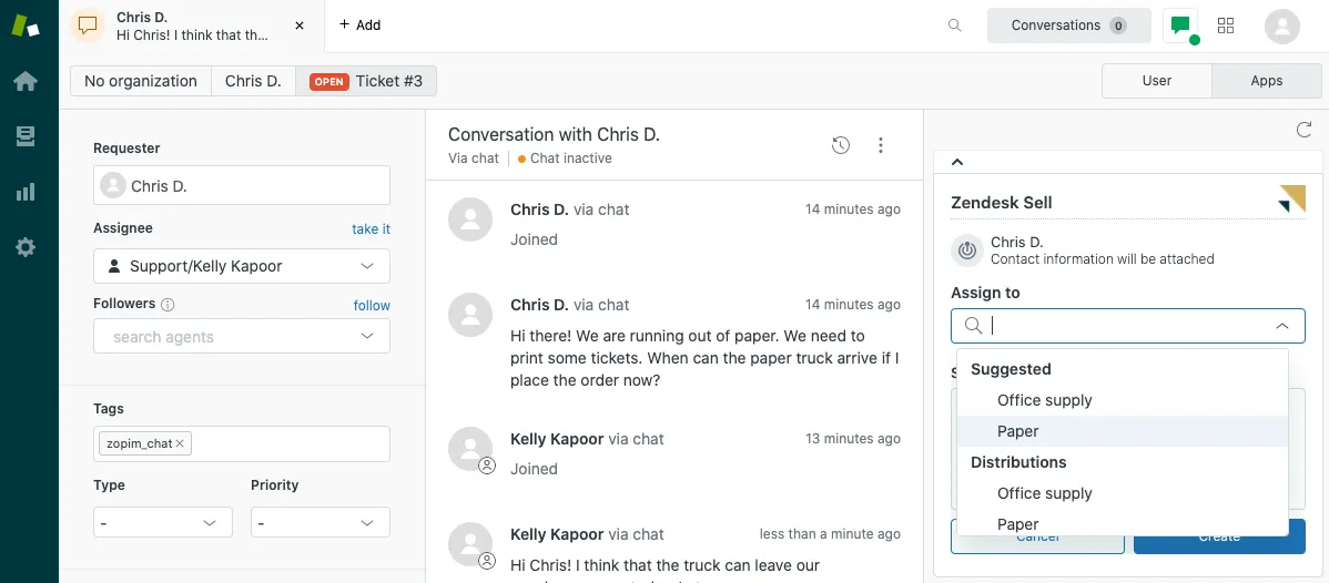 Automated deal and contact creation