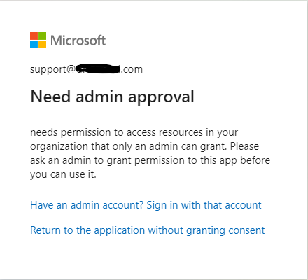 OAuth2 - Consentement de l'administrateur - Forum osTicket
